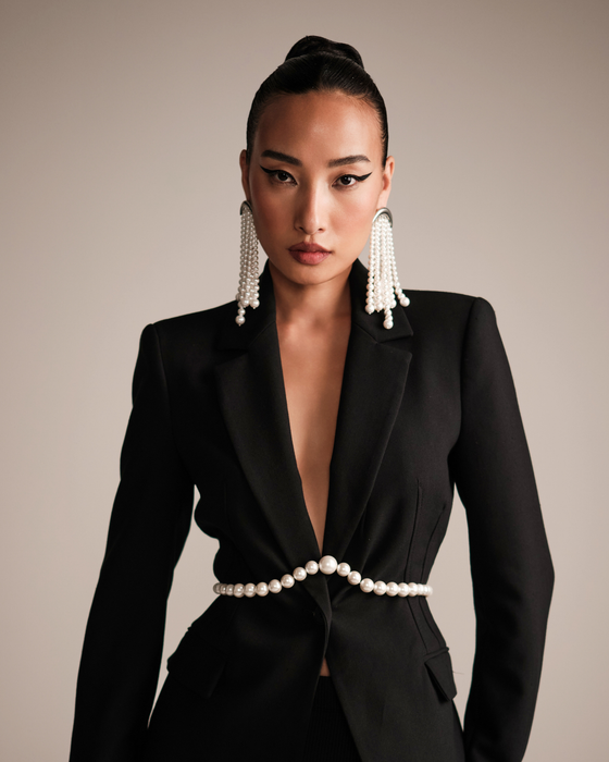 Waterfall Pearl Earrings