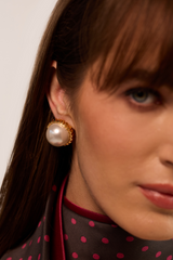 Empress Pearl Stud Earrings