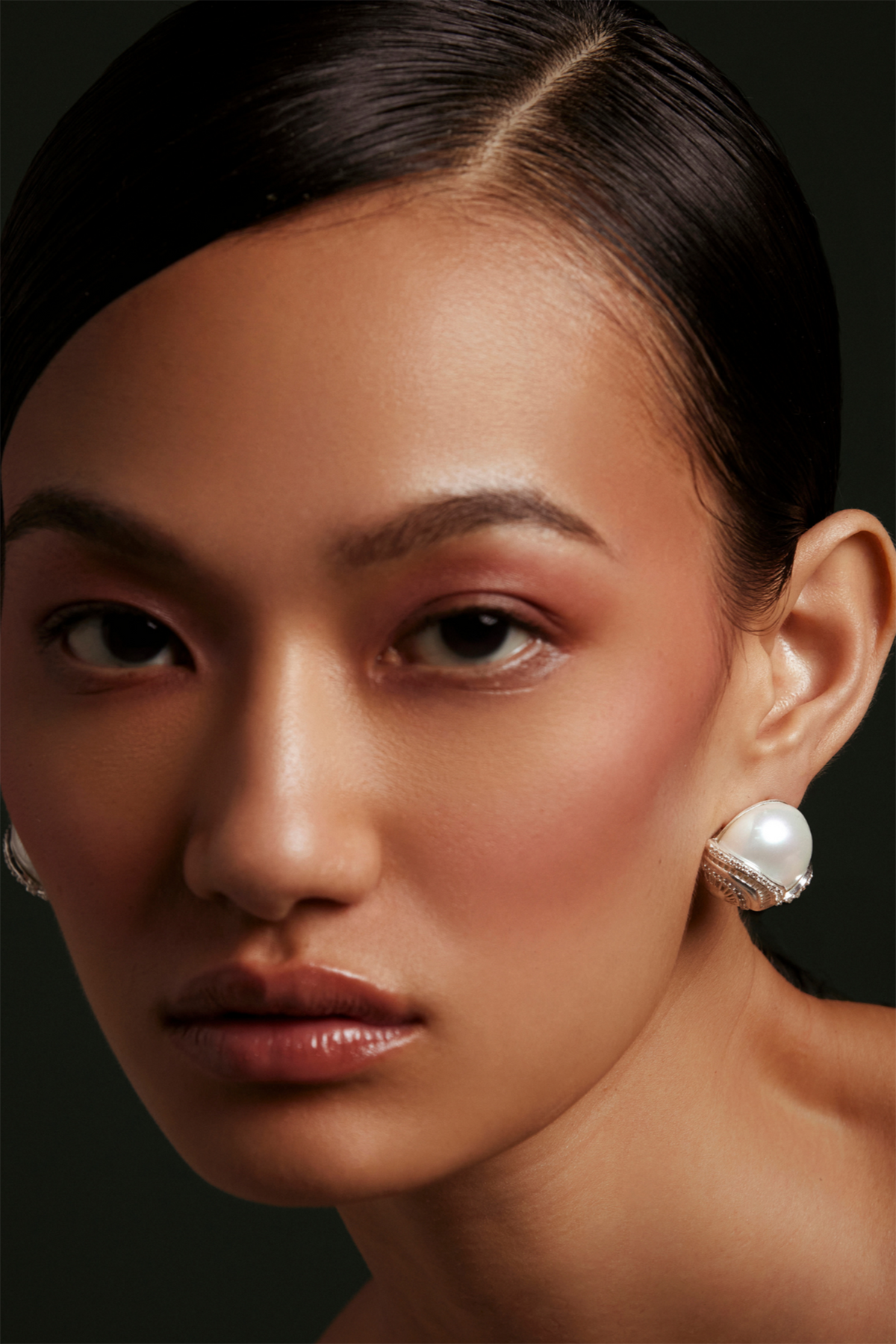 Prism Pearl Stud Earrings
