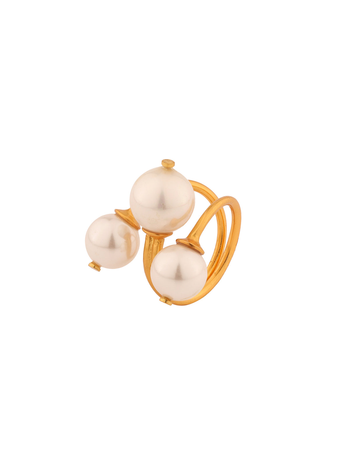 Trio Pearl Ring
