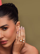 Trio Pearl Ring