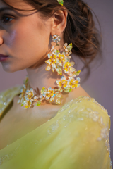 Petal Dew Drop Earrings