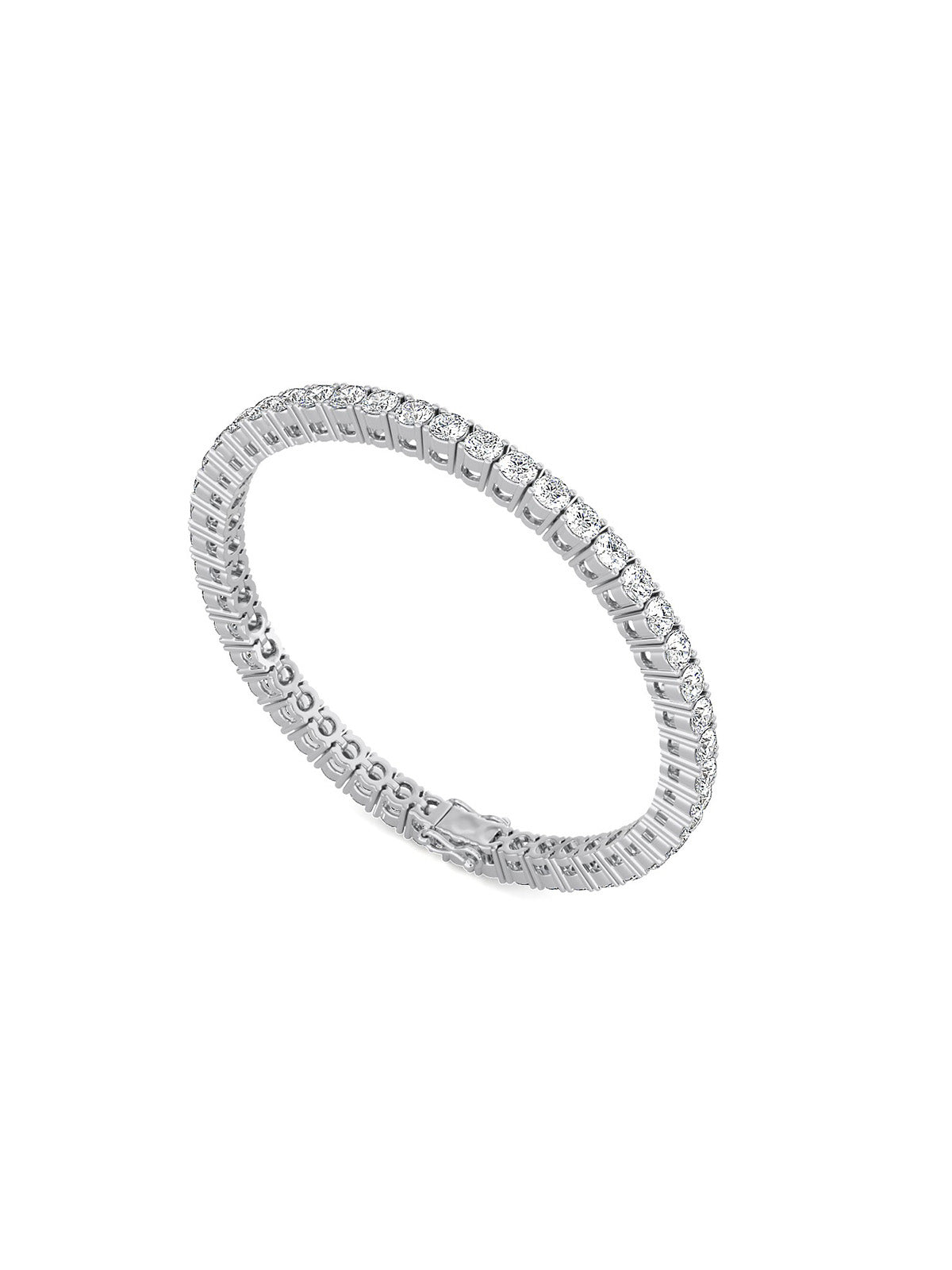 Classic Tennis Bracelet - Round Diamonds