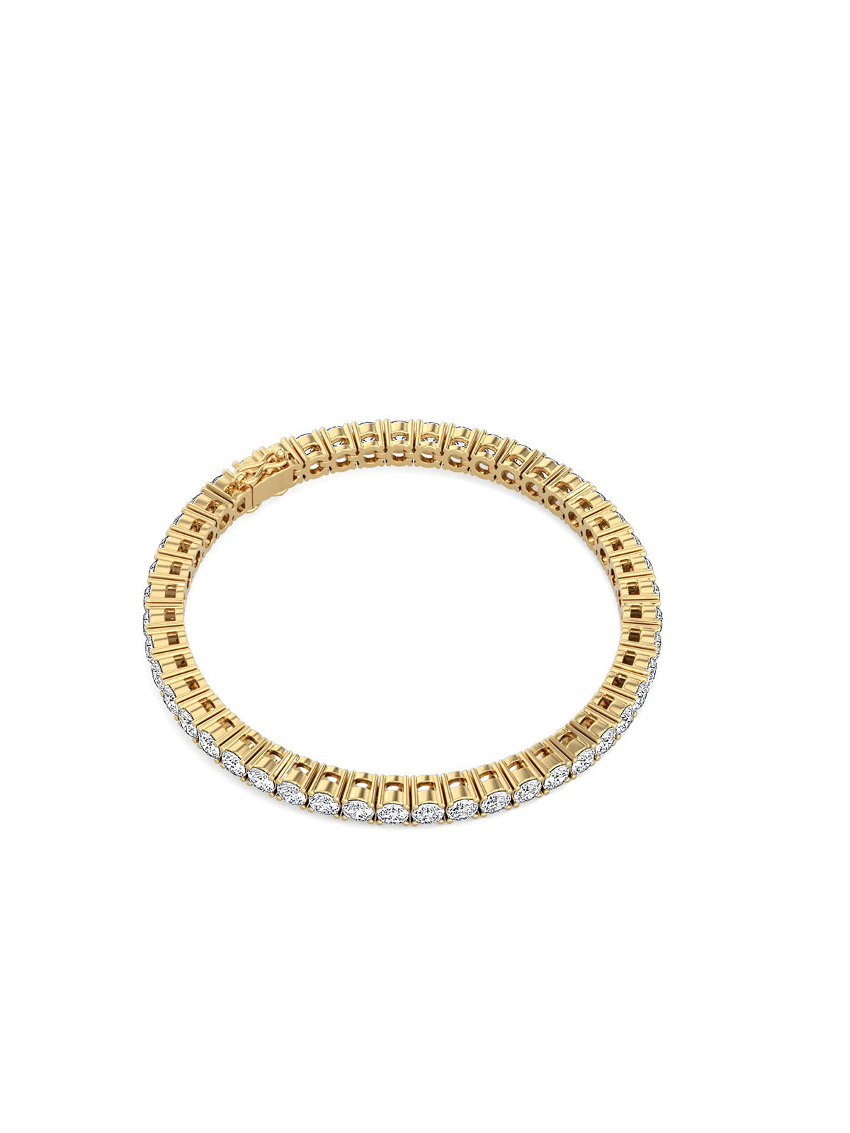 Classic Tennis Bracelet - Round Diamonds