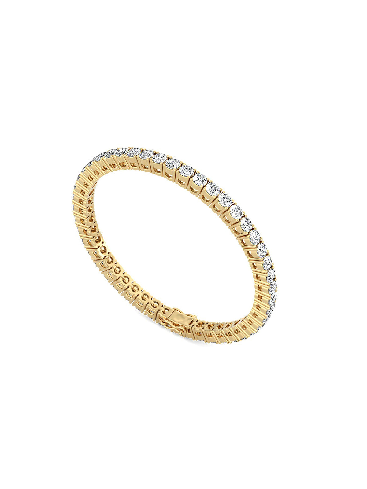 Classic Tennis Bracelet - Round Diamonds