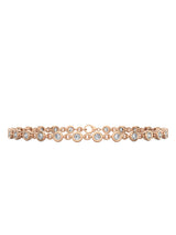 Round Diamond Bezel Bracel