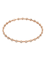 Round Diamond Bezel Bracel