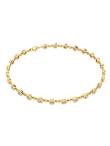 Round Diamond Bezel Bracel