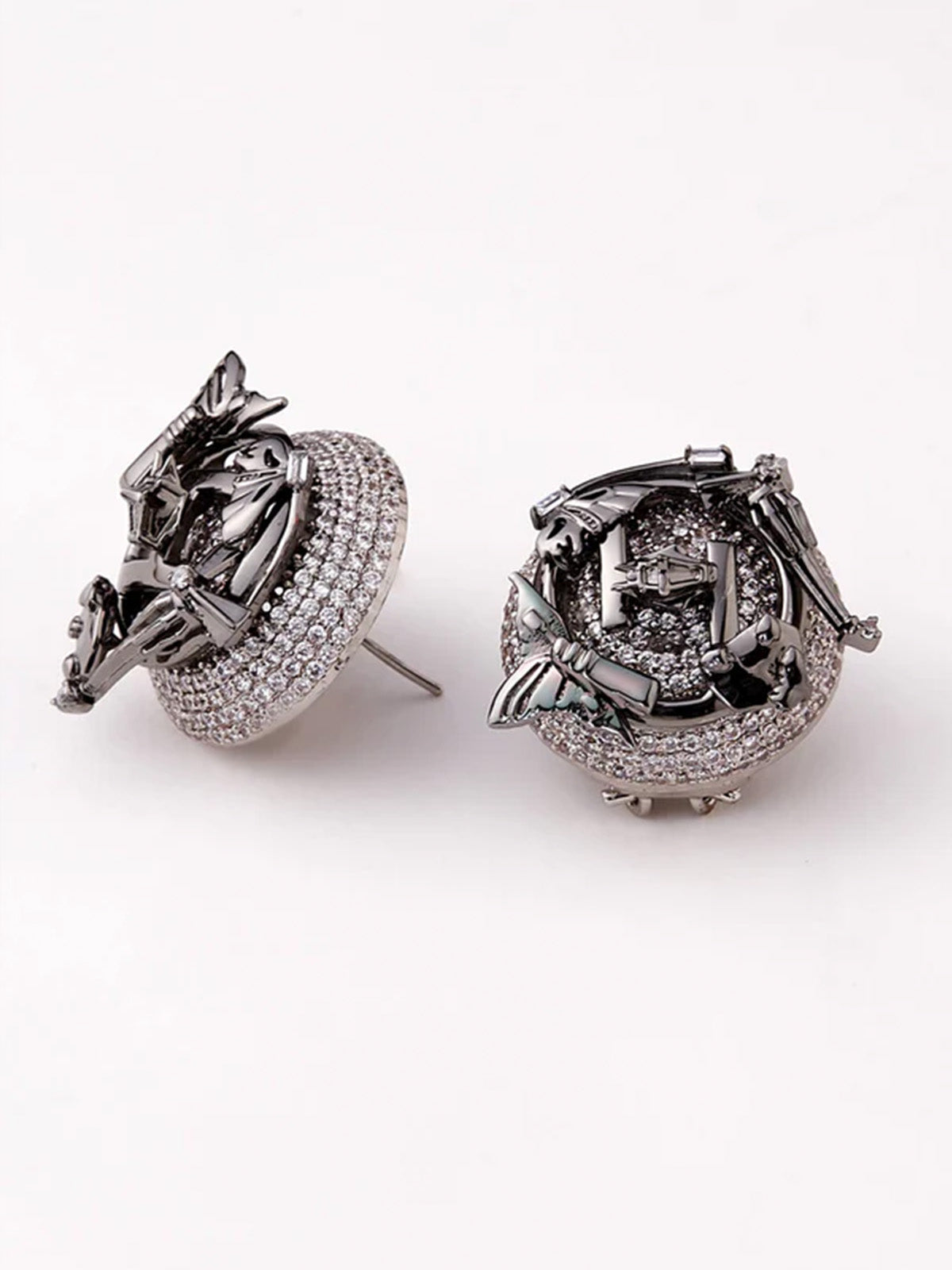 Mini Pearl & Flora Studs