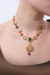 Multicolored Cleopatra Necklace