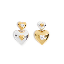  Pillowy Heart Shaped Earrings