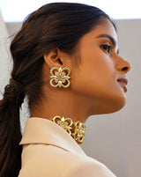 Gold Casha Studs