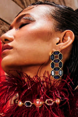 Cavana Luxe Statement Studs