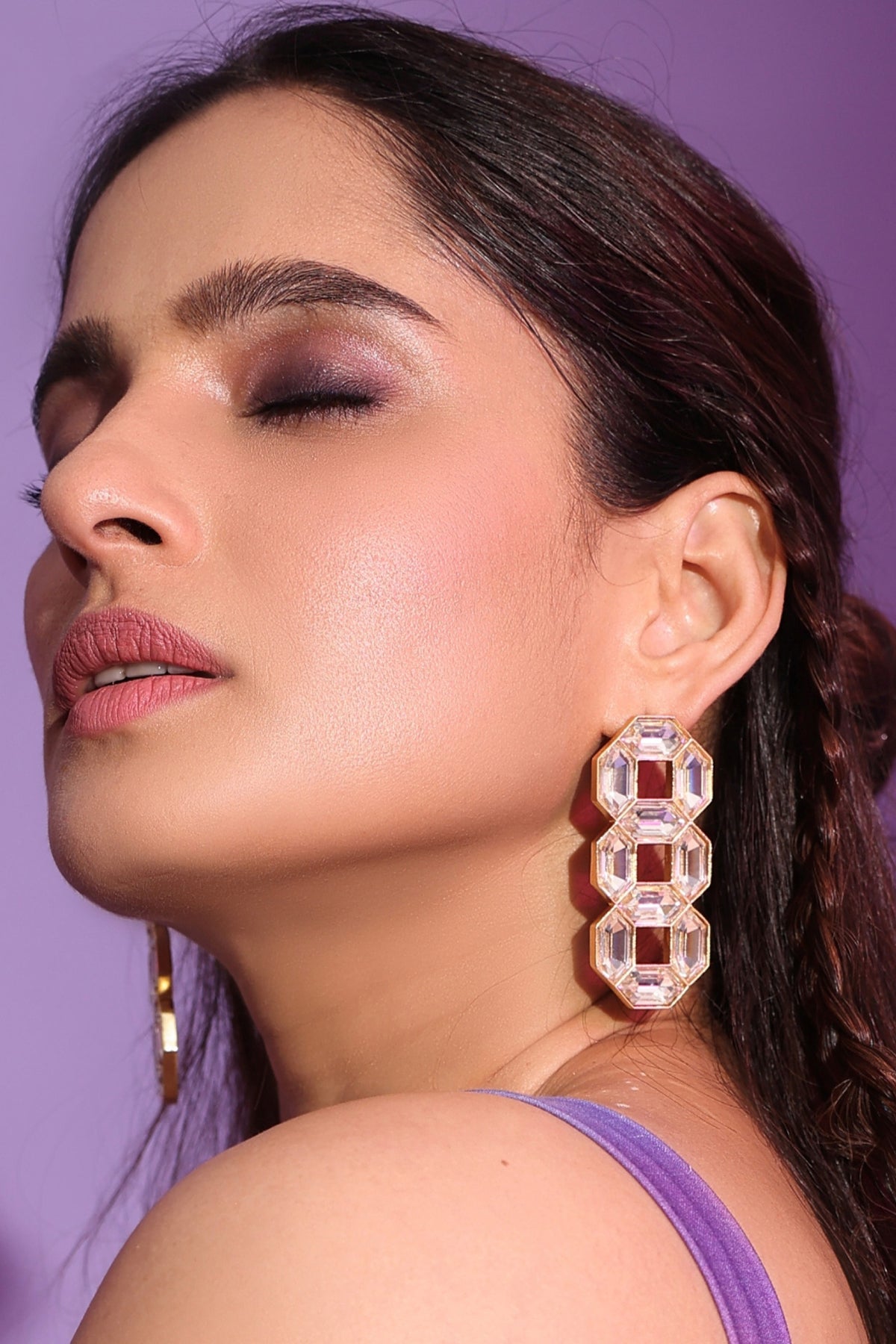 Cavana Luxe Statement Studs