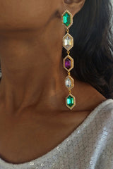 Cavi Multicolor Dangler Earrings
