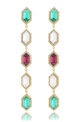 Cavi Multicolor Dangler Earrings