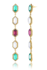 Cavi Multicolor Dangler Earrings