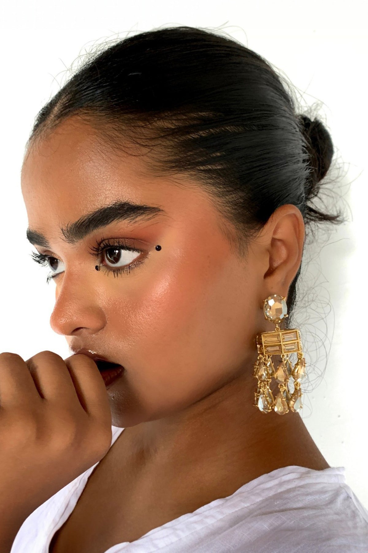Shimmerfall Drop Earrings