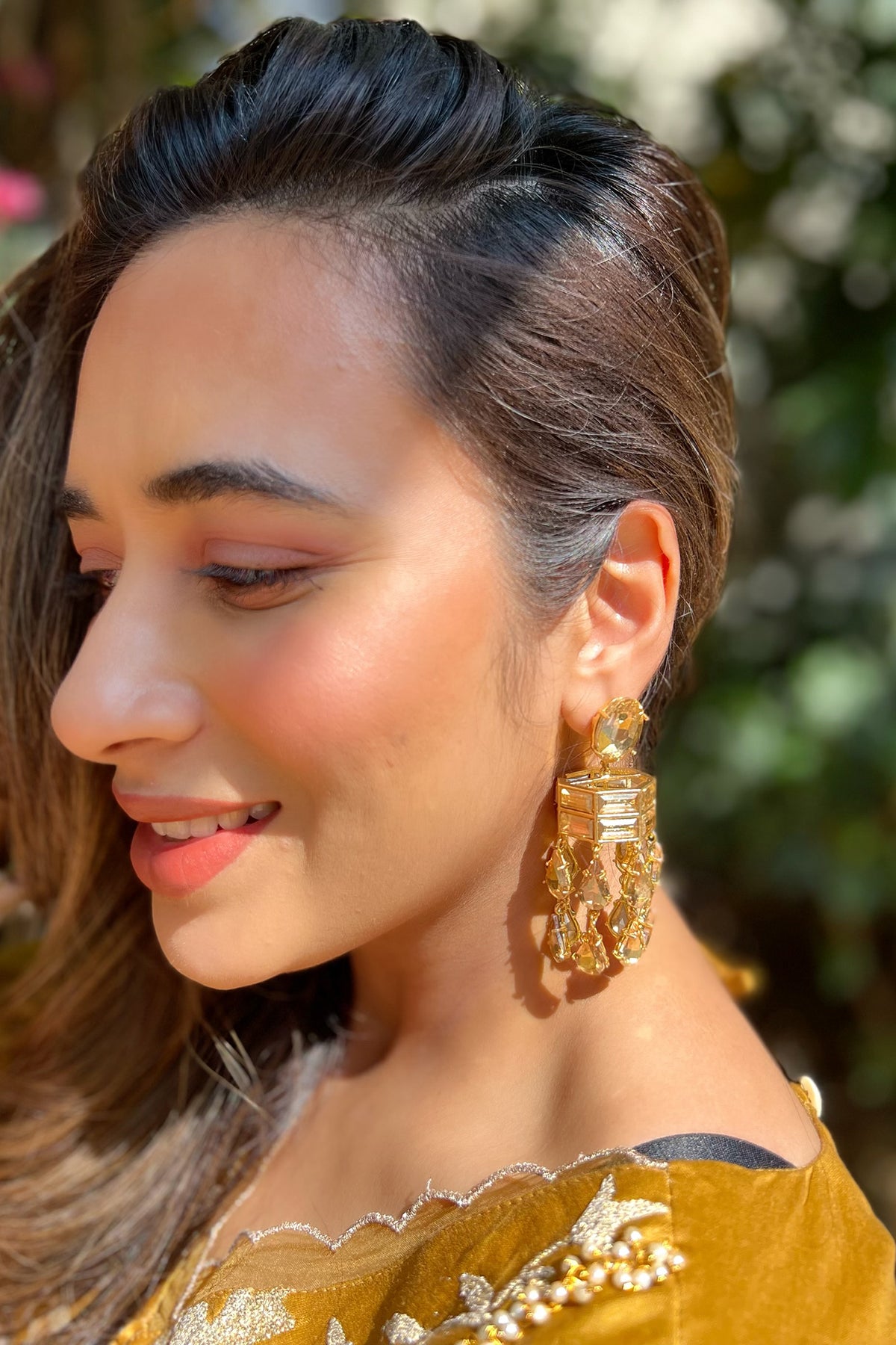 Shimmerfall Drop Earrings
