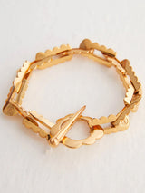 Grazer Scalloped Bracelet