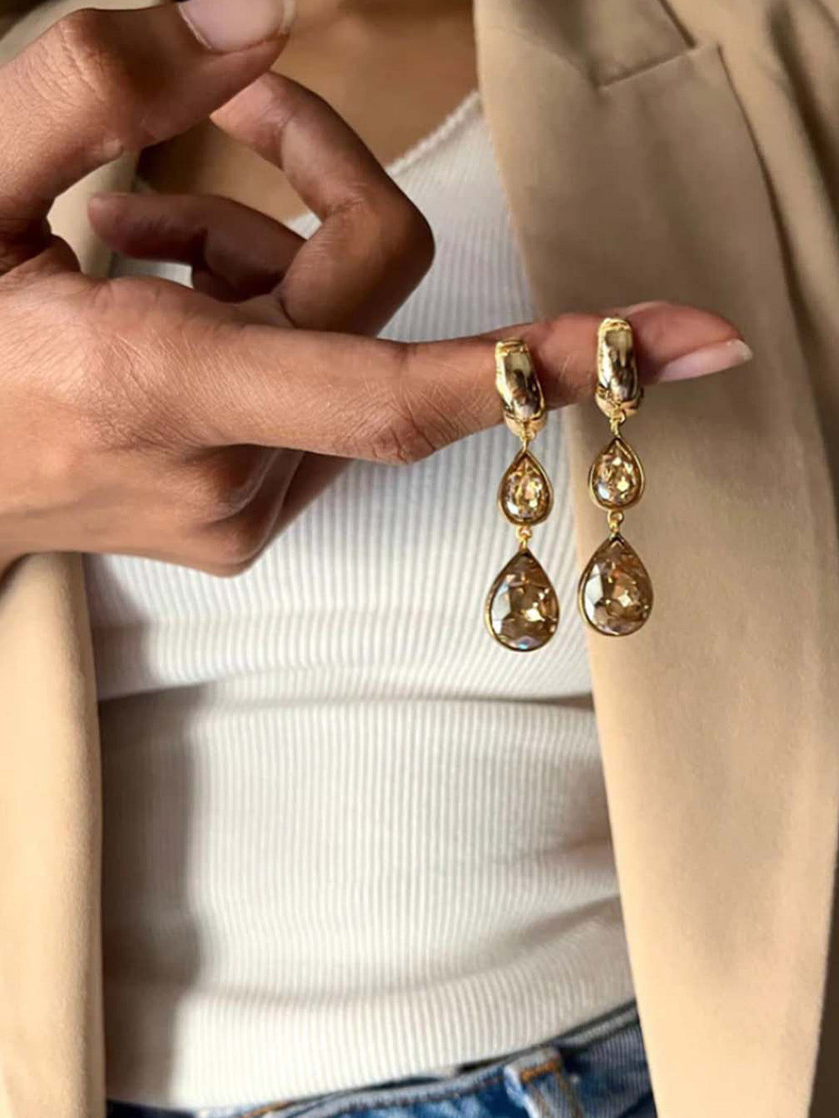 Classic Crystal Danglers