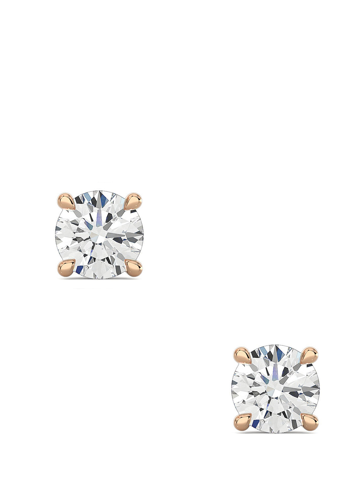 Round Diamond Studs