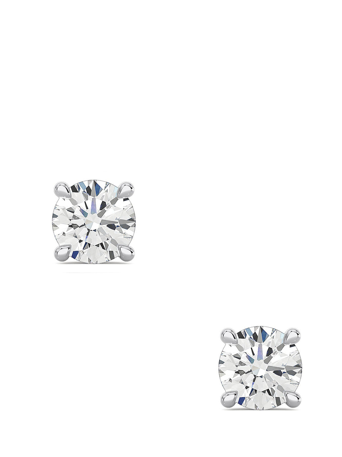 Round Diamond Studs