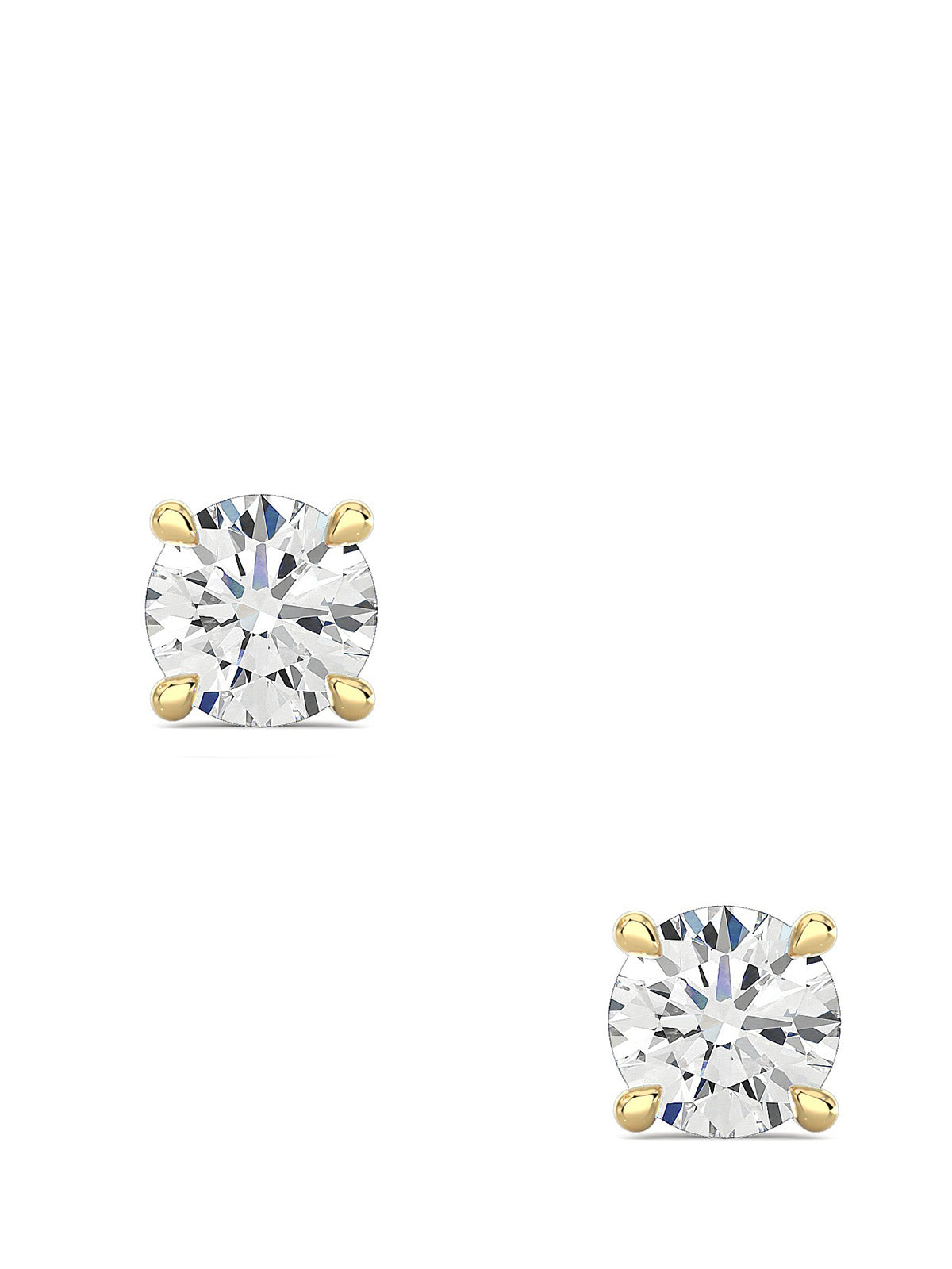 Round Diamond Studs