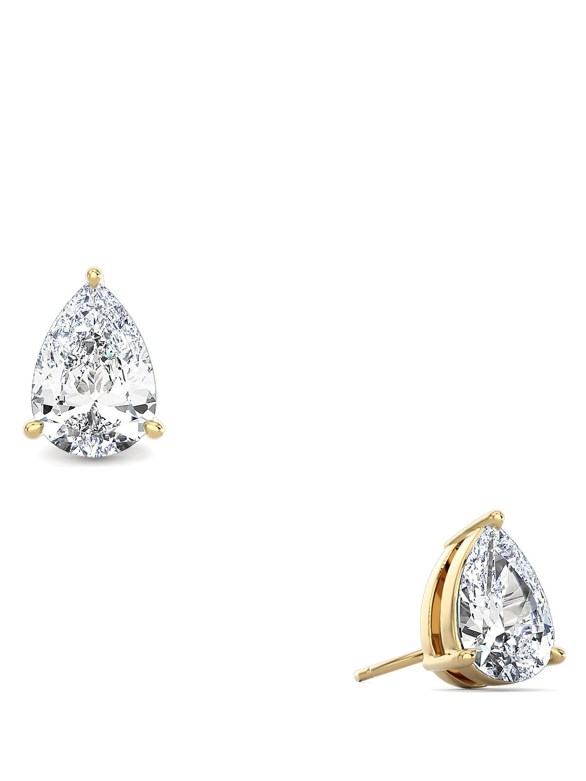 Tear Drop Studs