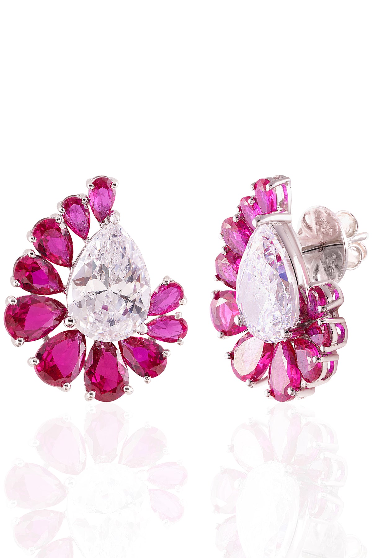 Modern Architectural Stud Earrings