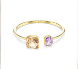 Mrunal Thakur in Celestial Dual Cuff Bracelet