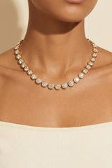 Premium Crystal Tennis Necklace