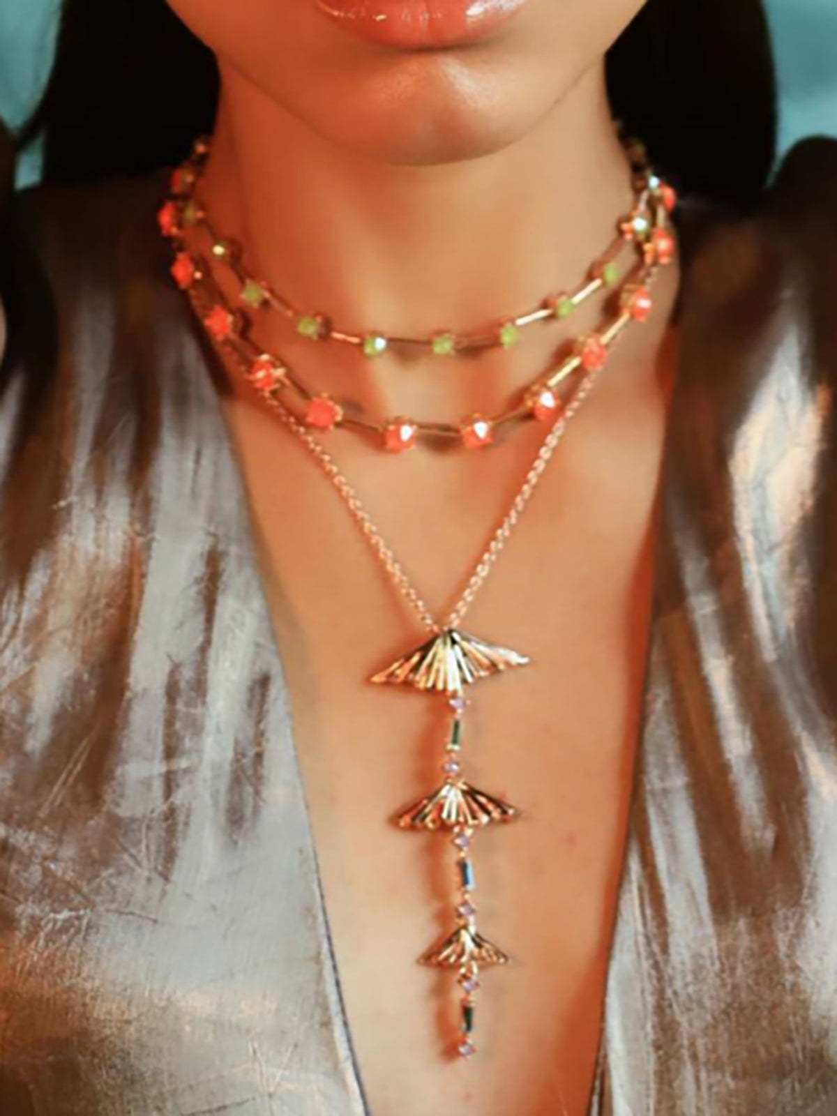 Diana Penty In Colourful Choker