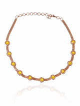 Gold Statement Choker