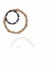 Crystal Double Hoops