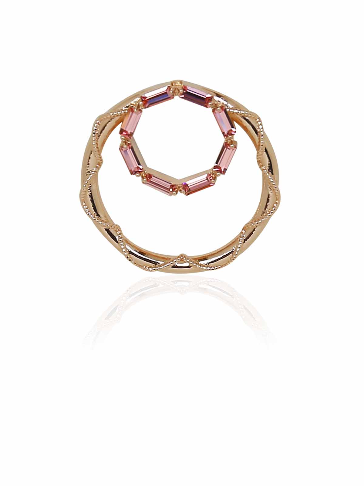 Sunny Leone In Crystal Double Hoops