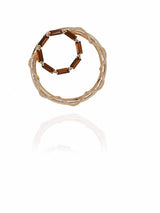 Crystal Double Hoops