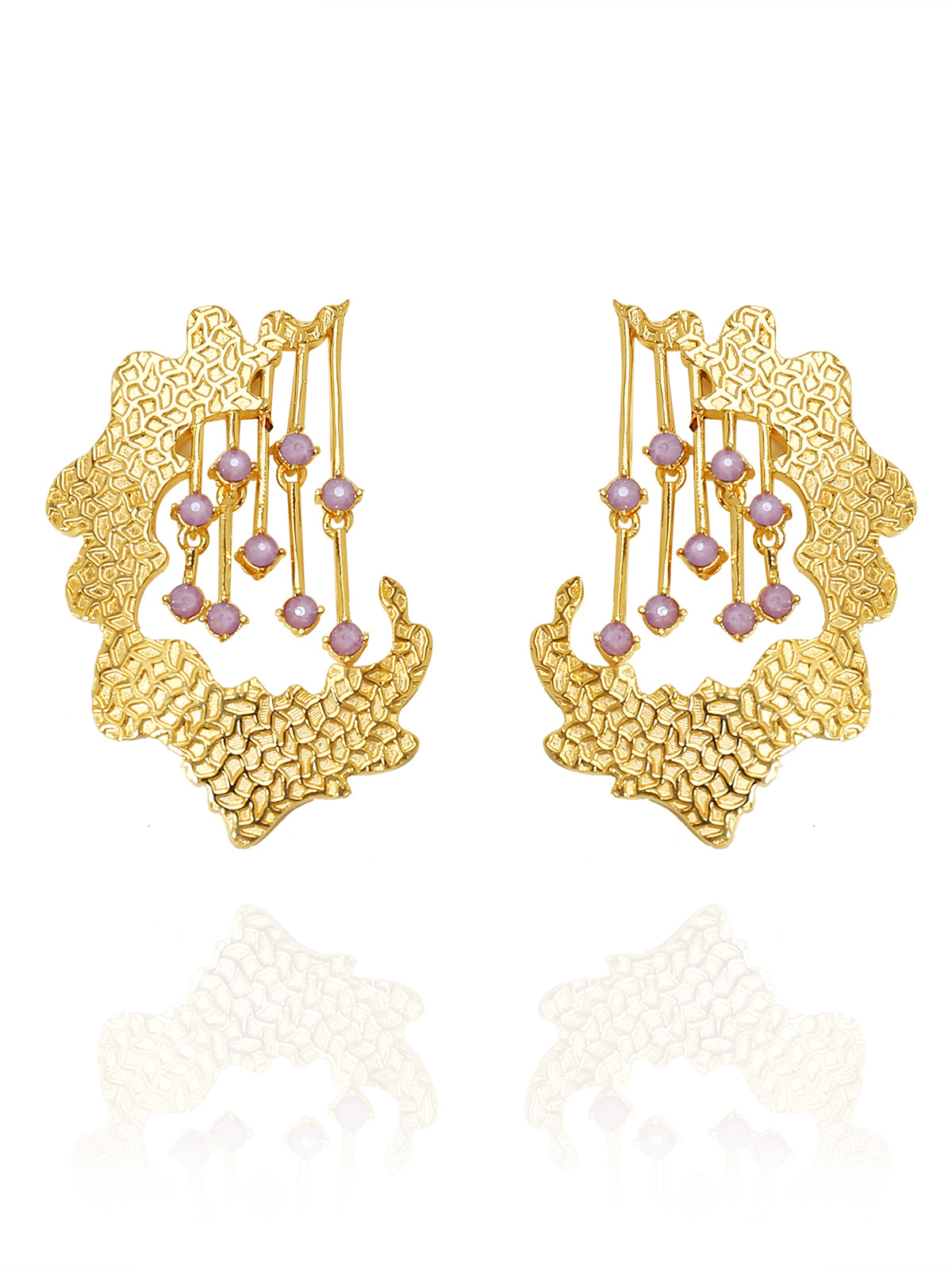Moon Dangler Hoops