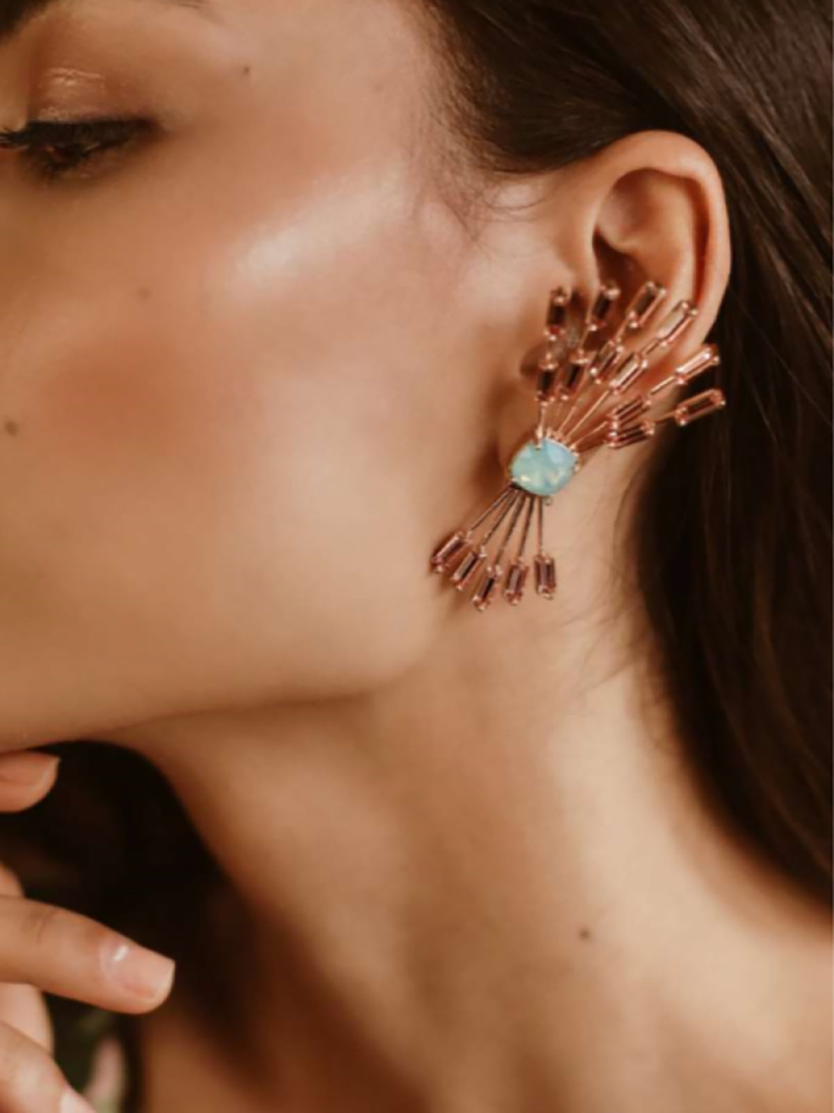 Uneven Statement Studs