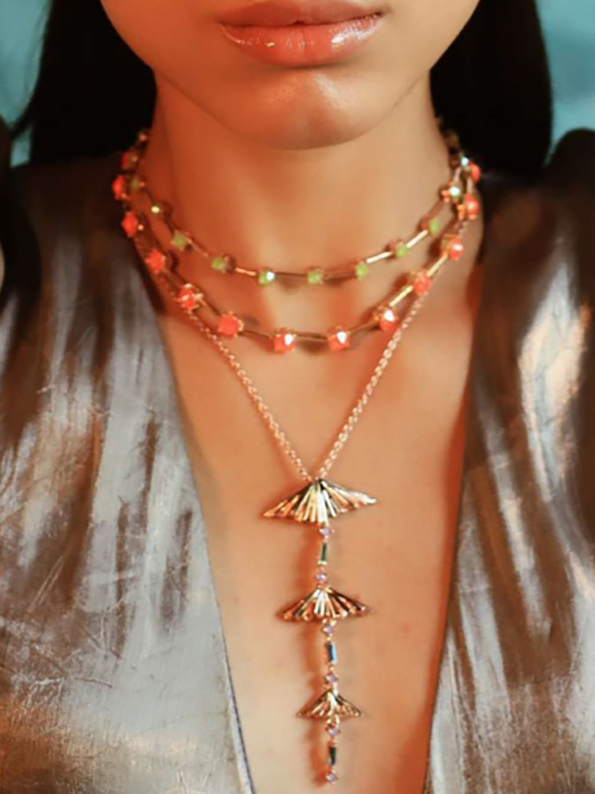 Maira Y Long Necklace