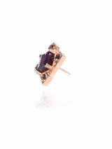 Square Crystal Studs