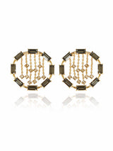 Crystal Circle Hoops