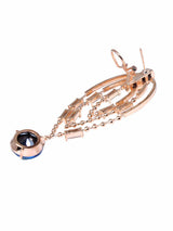 Oval Crystal Danglers