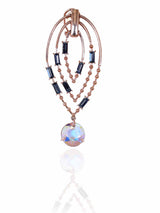 Oval Crystal Danglers