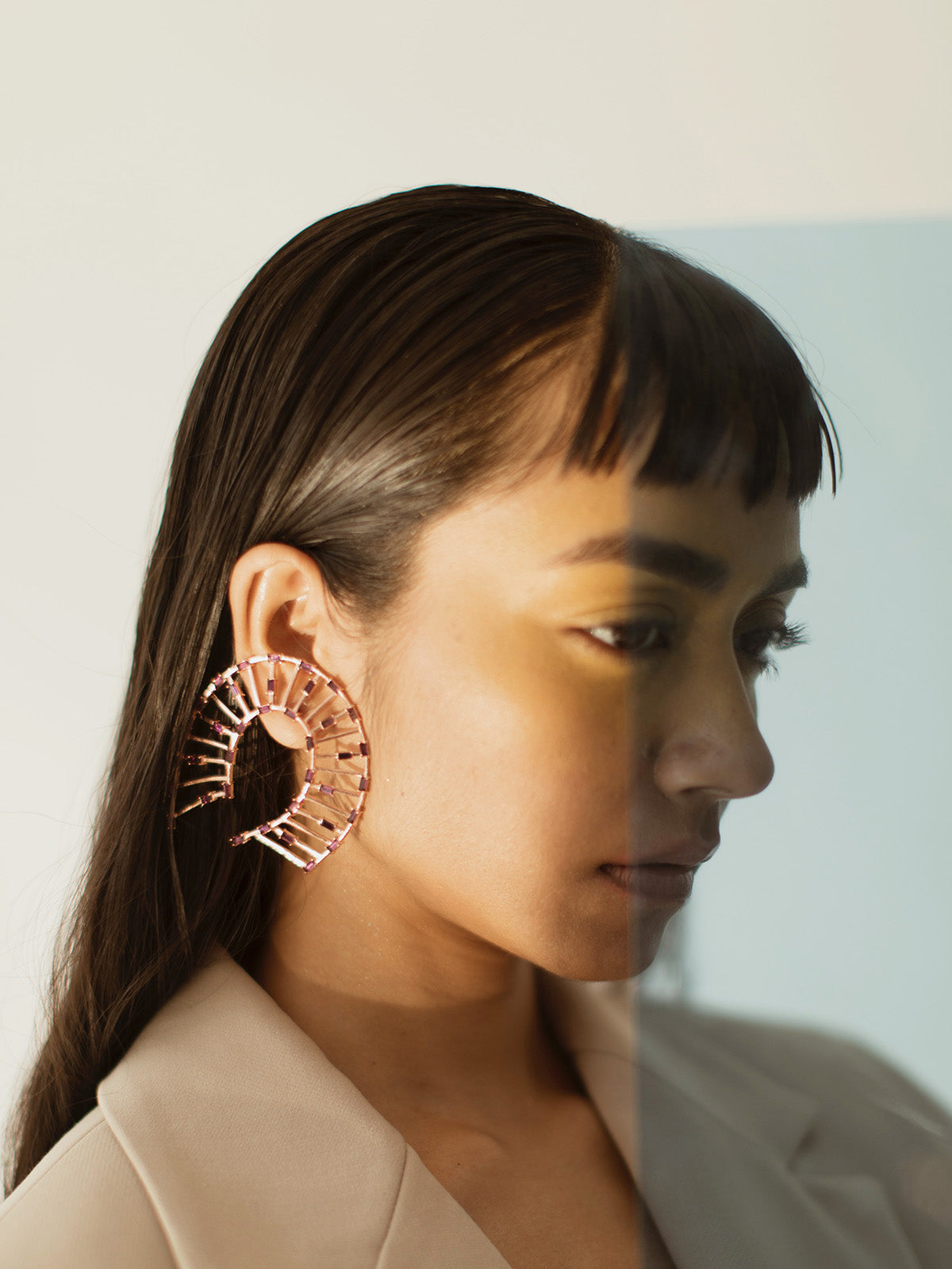Reverse U Shape Earrings