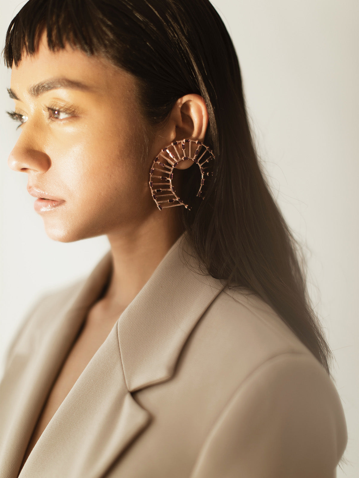 Reverse U Shape Earrings