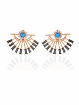 Open Eye Crystal Studs