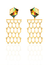 Honey Comb Danglers