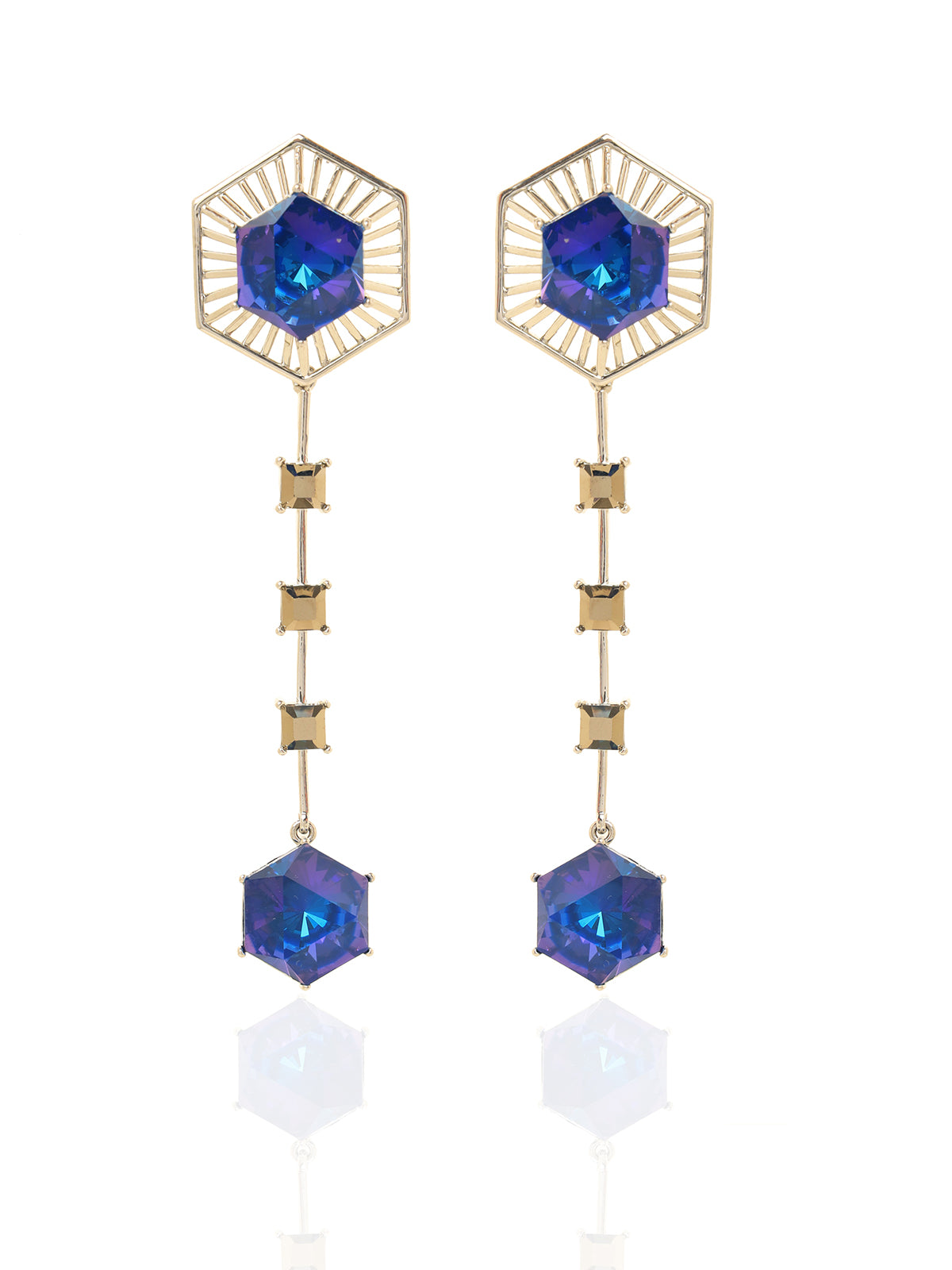 Crystal Statement Danglers