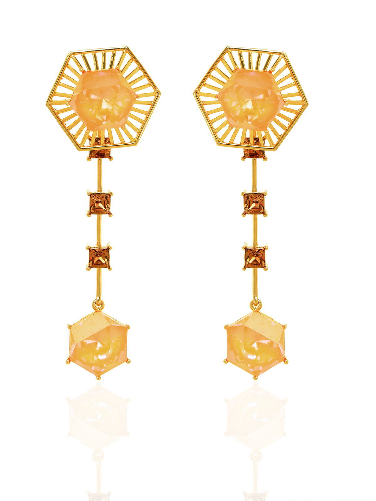 Crystal Statement Danglers